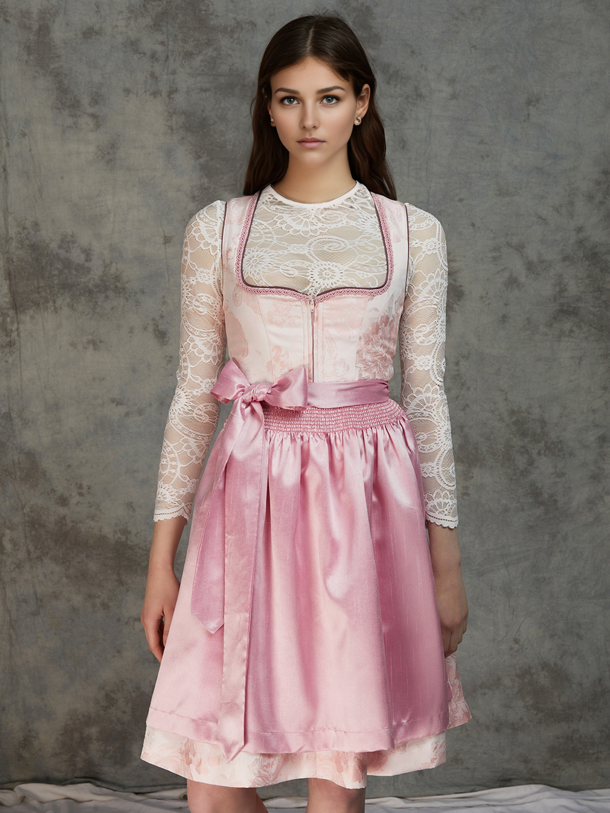 Modernes Dirndl in Blau
