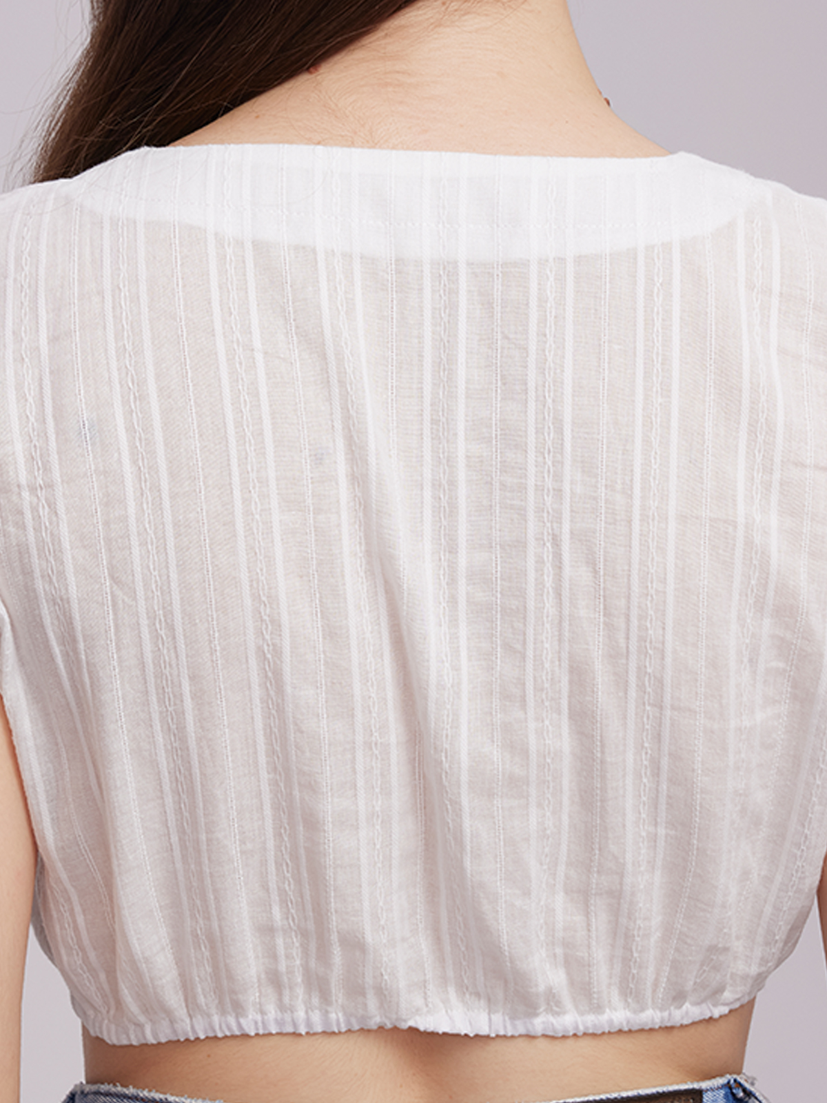 Dirndl Bluse in Weiß