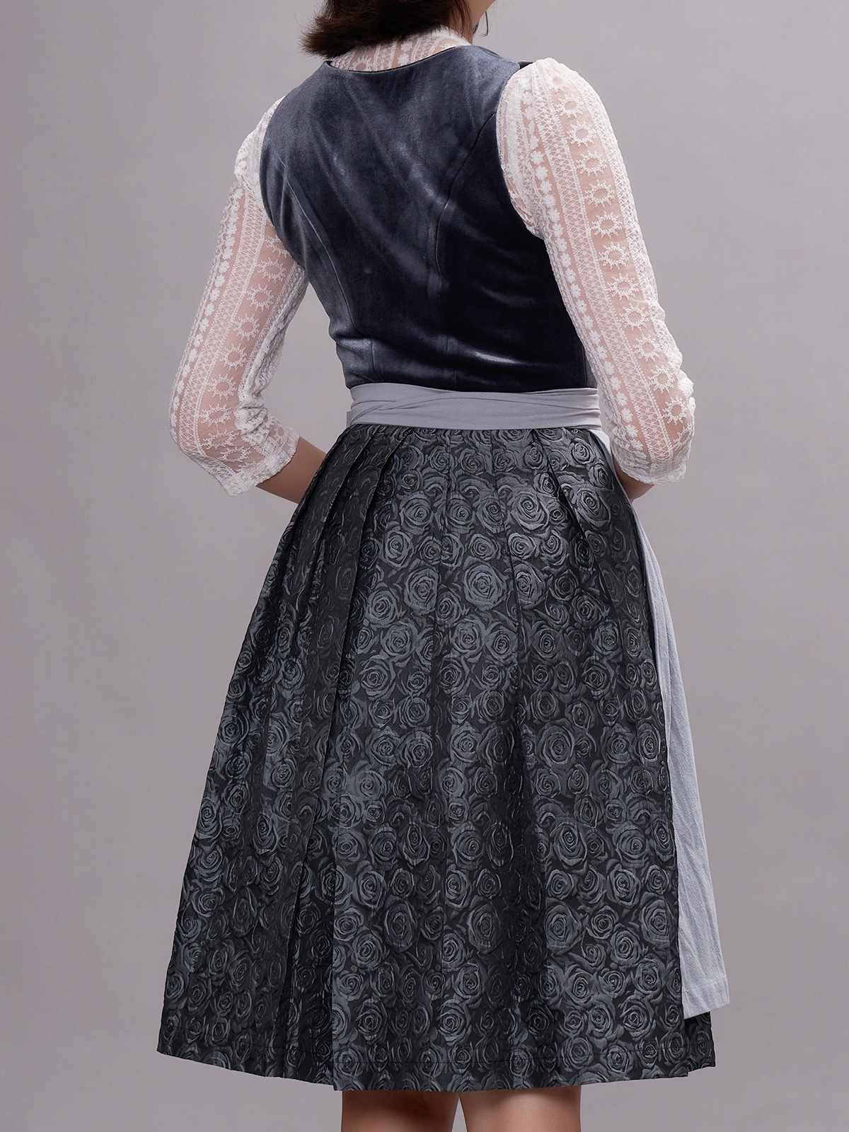 Grün Rosa Dirndl