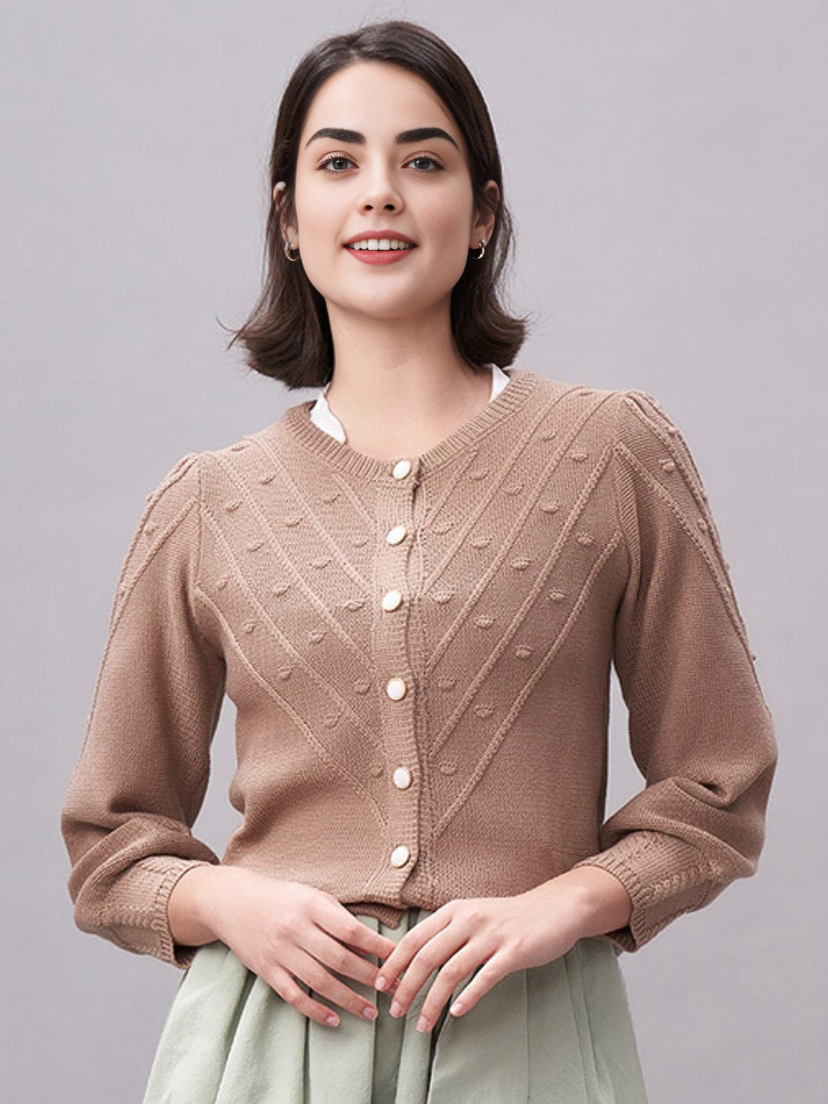 Dirndl Julia in Braun – zeitlos und elegant