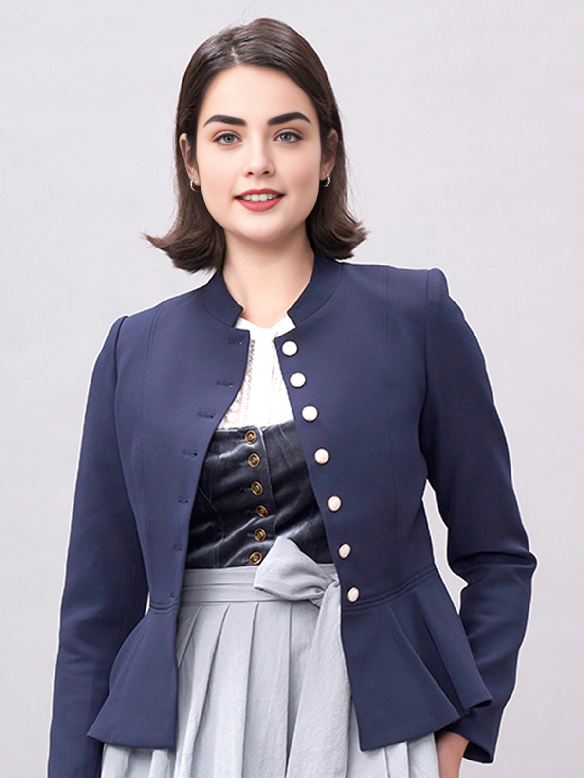 Ehreer Dirndl in Marineblau