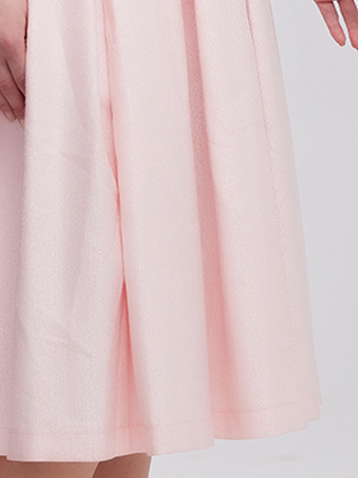 Moderne Dirndl Bluse Lang in Rosa